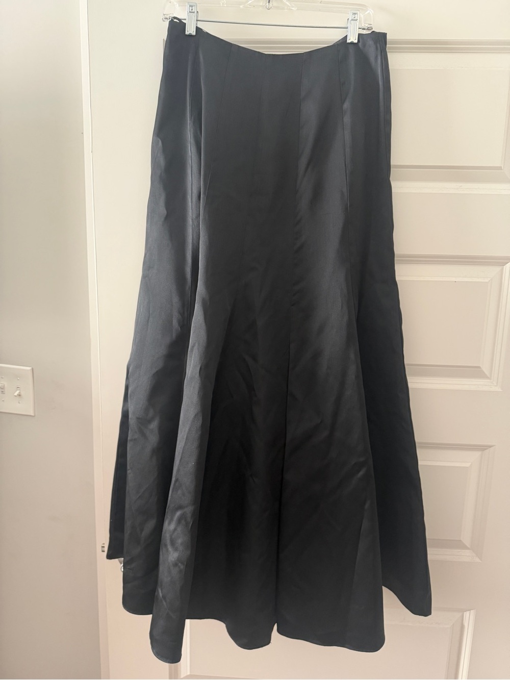 Victor Costa Black A-Line Full Skirt